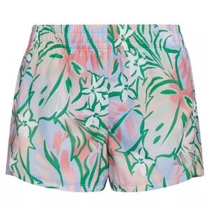 NWT Adidas Big Girls Abstract Swirl Active Shorts size 14 large